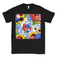 Black patriotic popsicle Classic Tee - BundleAndBundleShop
