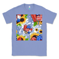 Colony Blue patriotic popsicle Classic Tee - BundleAndBundleShop