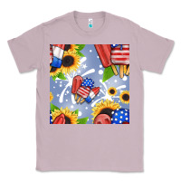 Lilac patriotic popsicle Classic Tee - BundleAndBundleShop
