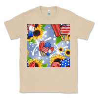 Mushroom patriotic popsicle Classic Tee - BundleAndBundleShop