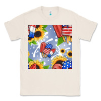 Natural patriotic popsicle Classic Tee - BundleAndBundleShop