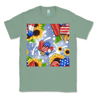 Sage patriotic popsicle Classic Tee - BundleAndBundleShop