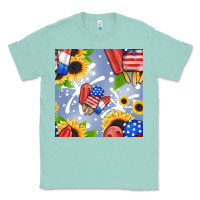 Seafoam patriotic popsicle Classic Tee - BundleAndBundleShop