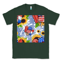Sports Green patriotic popsicle Classic Tee - BundleAndBundleShop