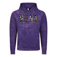 Cloud Purple being nana makes my life complate Vintage Hoodie - CowhideDigitalArt