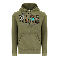Vintage Olive being nana makes my life complate Vintage Hoodie - CowhideDigitalArt