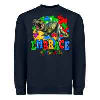 Navy embrace difference Heavyweight Sweatshirt - AdoDesignShop