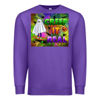 Purple creep it real Premium Sweatshirt - BundleAndBundleShop