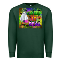 Sports Green creep it real Premium Sweatshirt - BundleAndBundleShop