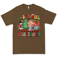 Cacao just a girl who loves christmas Premium Tee - Zillion Design Studio
