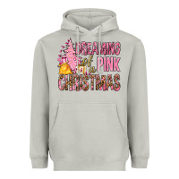 Moon Dust Dreaming Of A Pink Christmas Heavyweight Hoodie - BundleAndBundleShop