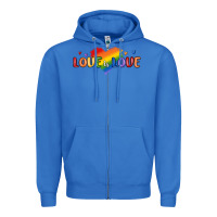 True Royal love is love lgbtq Zipper Hoodie - MaliasSmallBusiness