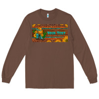 Chestnut preview custom cowboy boots sunflowers and cactus license plate Long Sleeve Tee - Artiststas