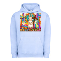 Pigment Grape Ice easter day rabbit Urban Hoodie - TumblerDesignByShophia