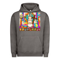 Pigment Tornado easter day rabbit Urban Hoodie - TumblerDesignByShophia