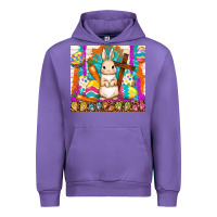 Tulip easter day rabbit Urban Hoodie - TumblerDesignByShophia