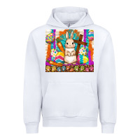 White easter day rabbit Urban Hoodie - TumblerDesignByShophia