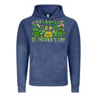 Vintage Denim heppy st. patricks day Vintage Hoodie - RacoonDesign