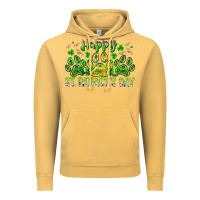 Vintage Mustard heppy st. patricks day Vintage Hoodie - RacoonDesign