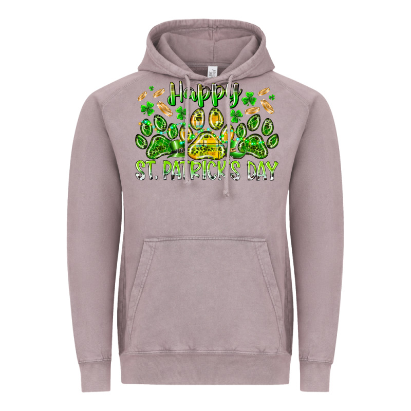 Heppy St. Patricks Day Vintage Hoodie by RacoonDesign | Teevron