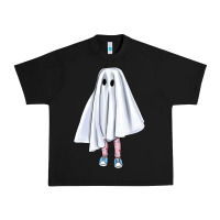 Black cute ghost Urban Heavy Tee - BundleAndBundleShop