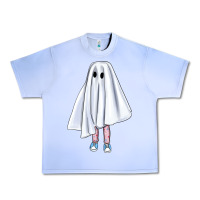 Grape Ice cute ghost Urban Heavy Tee - BundleAndBundleShop