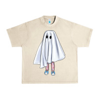 Sandshell cute ghost Urban Heavy Tee - BundleAndBundleShop