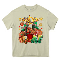 Mossy festive af christmas black girl children sneakers Heavy Core Tee - RanaPortraitStore