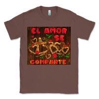 Chestnut el amor se comparte with churros Classic Tee - AdoDesignShop