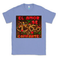 Colony Blue el amor se comparte with churros Classic Tee - AdoDesignShop