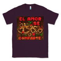 Plum el amor se comparte with churros Classic Tee - AdoDesignShop