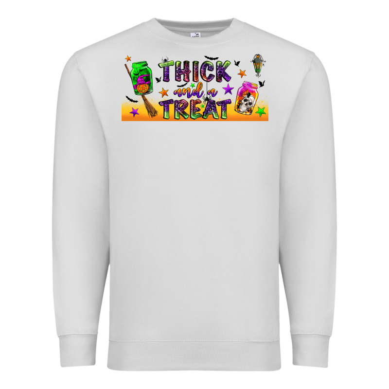 Thick And A Treat Libbey Glass Premium Sweatshirt by BundleAndBundleShop | Teevron