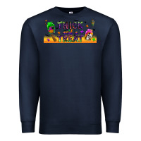Navy thick and a treat libbey glass Premium Sweatshirt - BundleAndBundleShop