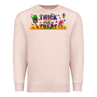 Pale Pink thick and a treat libbey glass Premium Sweatshirt - BundleAndBundleShop
