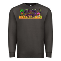 Smoke thick and a treat libbey glass Premium Sweatshirt - BundleAndBundleShop