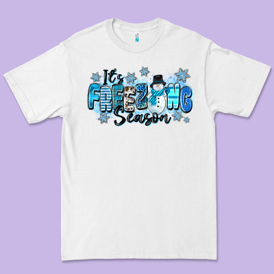 It's Freezing Season Premium Tee Designed By Zillion Design Studio