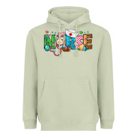 Matcha Easter Nurse Heavyweight Hoodie - BundleAndBundleShop
