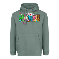 Sage Easter Nurse Heavyweight Hoodie - BundleAndBundleShop