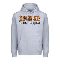 Heather Grey Home West Wirginia Premium Hoodie - Bettercallsaul