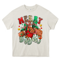Cream merry and bright black kid sneakers Heavy Core Tee - RanaPortraitStore