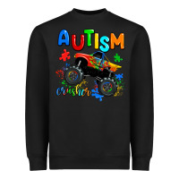 Black autism crusher Heavyweight Sweatshirt - AdoDesignShop