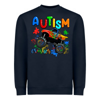 Navy autism crusher Heavyweight Sweatshirt - AdoDesignShop