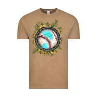 Vintage Coffee baseball gemstone sunflower Vintage Tee - JahusDesignShop