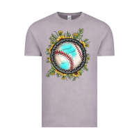 Vintage Zinc baseball gemstone sunflower Vintage Tee - JahusDesignShop