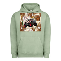 Pigment Oil Green baseball crusher Urban Hoodie - TumblerDesignByShophia
