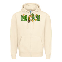 Sandshell lucky st patrick s day Zipper Hoodie - MaliasSmallBusiness