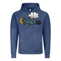 Vintage Denim chef Vintage Hoodie - CowhideDigitalArt