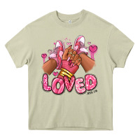 Mossy loved valentine's day afro girl sneakers Heavy Core Tee - RanaPortraitStore