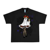 Black freak ghost halloween Urban Heavy Tee - BundleAndBundleShop
