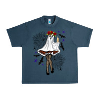 Midnight Navy freak ghost halloween Urban Heavy Tee - BundleAndBundleShop